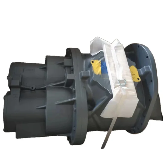 Genuine Atlas Copco air compressor air end, side view