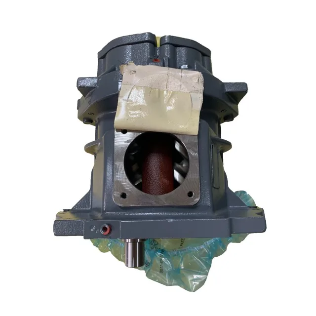 Atlas Copco oil-injected screw air-end construction and application reference showing the rotor-housing area; not a part-specific photograph of 1616671201.