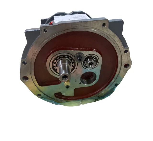 Atlas Copco oil-injected screw air-end construction and application reference showing the drive flange and shaft layout; not a part-specific photograph of 1616998600.
