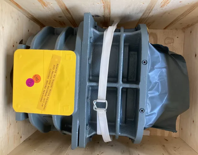 Atlas Copco Oil-injected screw air end / compressor element reference view for part number 1616740980, view-01